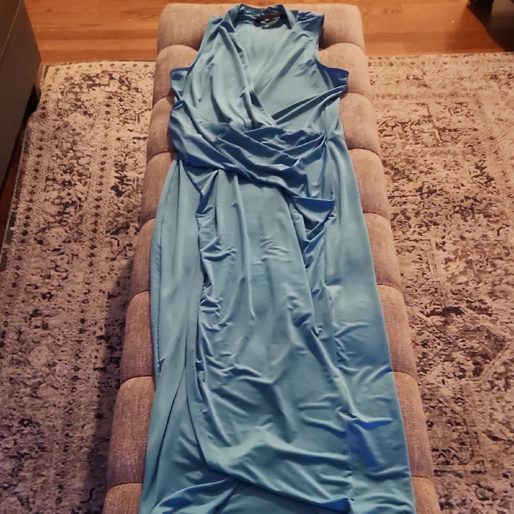 RACHEL Rachel Roy Vibrant Blue Maxi Dress